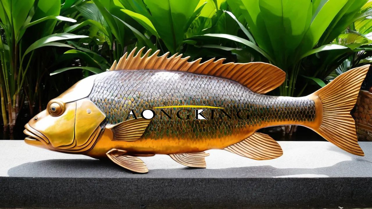 Mangrove Snapper fish statue for sale