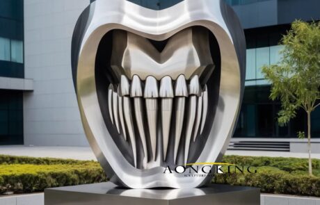 mouth gums sculpture